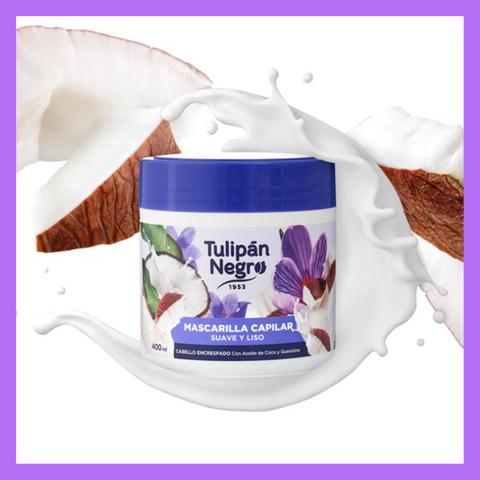 Masque Capillaire TULIPAN NEGRO - Doux et Lissant