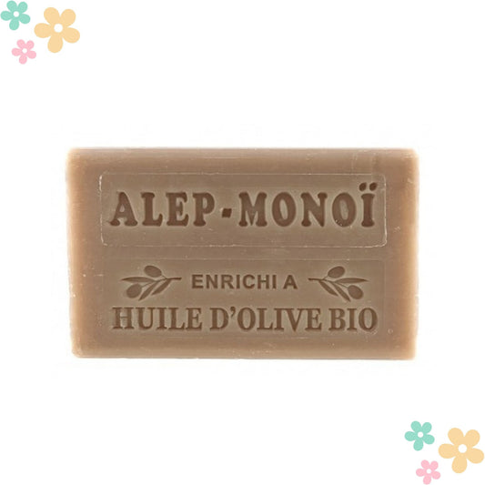 Savon Marseille/Alep/Monoï 100g